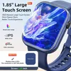 Smartwatch 1.85 Zoll Touchscreen mit Bluetooth Anrufen 140+ Produktbild-Vorschau 3