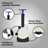 Bituxx Universal Öl Absaugpumpe Pumpe Manuell Handpumpe 6L Produktbild-Vorschau 2