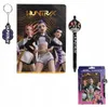 Coffret cadeau « KPop Demon Hunters » avec carnet, doré Voir les images du produit 6