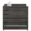 vidaXL 2-tlg. Garten-Lounge-Set mit Kissen Grau Produktbild-Vorschau 4