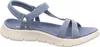 SKECHERS GO WALK FLEX SANDAL Blau Produktbild-Vorschau 32