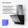 Okap kuchenny Klarstein Verosteel 60 cm – Okap przyścienny Podgląd zdjęcia produktu 9