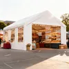 GIHAUVIA Partyzelt 4x5m Festzelt Garten Pavillon Produktbild-Vorschau 1