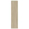 vidaXL Scarpiera rovere Sonoma 80x21x87,5 cm Materiale a Anteprima dell’immagine prodotto 5