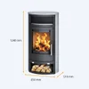 365® Kaminofen Polar 8 Speckstein 8 kW A+ Produktbild-Vorschau 8