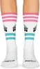Jimmy Lion Athletic Delorean Lange Socken Weiß EU 41-46 Produktbild-Vorschau 3