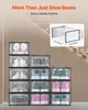 SucceBuy Lot de 12 boîtes de rangement pour chaussures Voir les images du produit 3