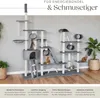 tectake® Kratzbaum Snooky 234 bis 261 cm inklusive 2 Produktbild-Vorschau 3