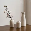 Vasen Deko -Weiße Keramik Vase Satz von 3 für Moderne Home Produktbild-Vorschau 4