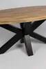Zita Home Table de salle à manger danoise ovale - 190 cm - Voir les images du produit 3