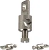 Three metal plumbing fittings on a white background. Produktbild-Vorschau