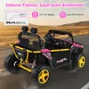 COSTWAY Auto elettrica per bambini a 2 posti, 24 V Auto Anteprima dell’immagine prodotto 7