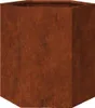 vidaXL Pflanzkübel Rostig 40x40x45 cm Cortenstahl Produktbild-Vorschau 1
