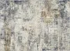 Moderner Wohnzimmerteppich 160x230 cm Grau - Abstraktes Produktbild-Vorschau 1