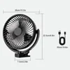 ATEROLL Mini USB-Ventilator Ventilator mit Licht,3 Produktbild-Vorschau 8