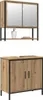 vidaXL Ensemble de meubles de salle de bain, 2 pièces, Voir les images du produit 1