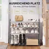 EUGAD Schuhregal Schuhablage Schuhständer Schuhschrank Produktbild-Vorschau 2