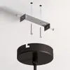 B.K.Licht lot de 2 Suspension design vintage noire or Ø30 Voir les images du produit 6