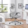 Yaheetech Bürostuhl Ergonomisch, Schreibtischstuhl mit Produktbild-Vorschau 2