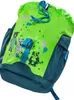 A children's backpack with a cartoon bear and panda design. Produktbild-Vorschau