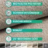 novely® ABEL - Flauschiger Bouclé-Polsterstoff - Recycelter Produktbild-Vorschau 2