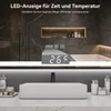 Puluomis Badspiegel 100x80 beschlagfrei mit 3 Farbe Produktbild-Vorschau 3