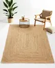 Kleiner Juteteppich Nele Beige 40x60 cm handgewebt aus Jute Produktbild-Vorschau 2