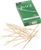 PAPSTAR Zahnstocher "pure" aus Holz, rund, 8 cm | Produktbild-Vorschau 3