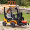 Chariot élévateur JCB pour enfants, voiture électrique 12 V Voir les images du produit 2