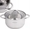 HAUS ROLAND Rondel ze stali nierdzewnej 22 cm 4 L Szary | Podgląd zdjęcia produktu 1