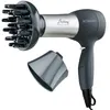 A hair dryer with two attachments is displayed against a white background. Anteprima dell’immagine prodotto