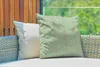 MuchoWow® Outdoor Kissen - Gold - Linie - Muster - 50x50 cm Produktbild-Vorschau 3