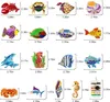Bügelflicken Kinder, 16 Stück Patches zum Aufbügeln Produktbild-Vorschau 7