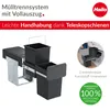 Hailo EcoLine Design Duo L Einbau-Mülltrennsystem, 2x14 Produktbild-Vorschau 7