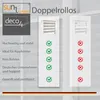 Deco4Me Doppelrollo Klemmfix ohne Bohren – Duo Rollo mit Produktbild-Vorschau 7