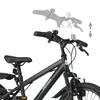 Deryan Kinder Mountainbike 20 Zoll – Verstellbar – Schwarz Produktbild-Vorschau 5
