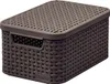 Úložný box RATTAN Style2 s víkem S - hnědý 03617-210 Náhled obrázku produktu 9