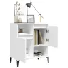 vidaXL Příborník bílý 60x35x70 cm Materiál dřeva Náhled obrázku produktu 3