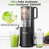 AOBOSI  Entsafter mit 126 MM Einfüllöffnung, 1,8 L Slow Produktbild-Vorschau 6