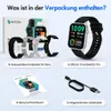 Siltcon® Smartwatch Pro Damen & Herren Silber – Produktbild-Vorschau 13