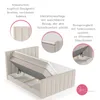 Boxspringbett Livia Interiors, Bett 200x200 cm, mit Produktbild-Vorschau 8
