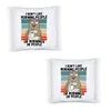 I Don't Like Morning People Or Mornings Or People Kissen Produktbild-Vorschau 2