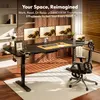 SANODESK QS1 Scrivania regolabile in altezza 200x80 cm Anteprima dell’immagine prodotto 2