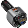 A close-up studio shot of a car charger and FM transmitter. Podgląd zdjęcia produktu