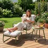 Gartenmöbel-Set 'Trerdfjoa' 3-tlg. mit Gartenstuhl Produktbild-Vorschau 3