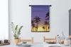 MuchoWow® Wandteppich Wandbehang Sonne - Palme - Meer 60x90 Produktbild-Vorschau 3