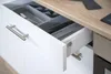 Küche Küchenzeile Küchenblock Einbauküche Eiche Schwarz Produktbild-Vorschau 8