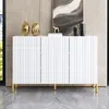 Merax Sideboard mit 3 Türen und verstellbare Böden, Produktbild-Vorschau 6