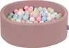 KiddyMoon kulatý bazén s míčky do vany 90x30cm/200 míčků ? Náhled obrázku produktu 1