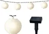 LED Solar Lichterkette Lampions 3,5m Nylon Warmweiß Produktbild-Vorschau 7